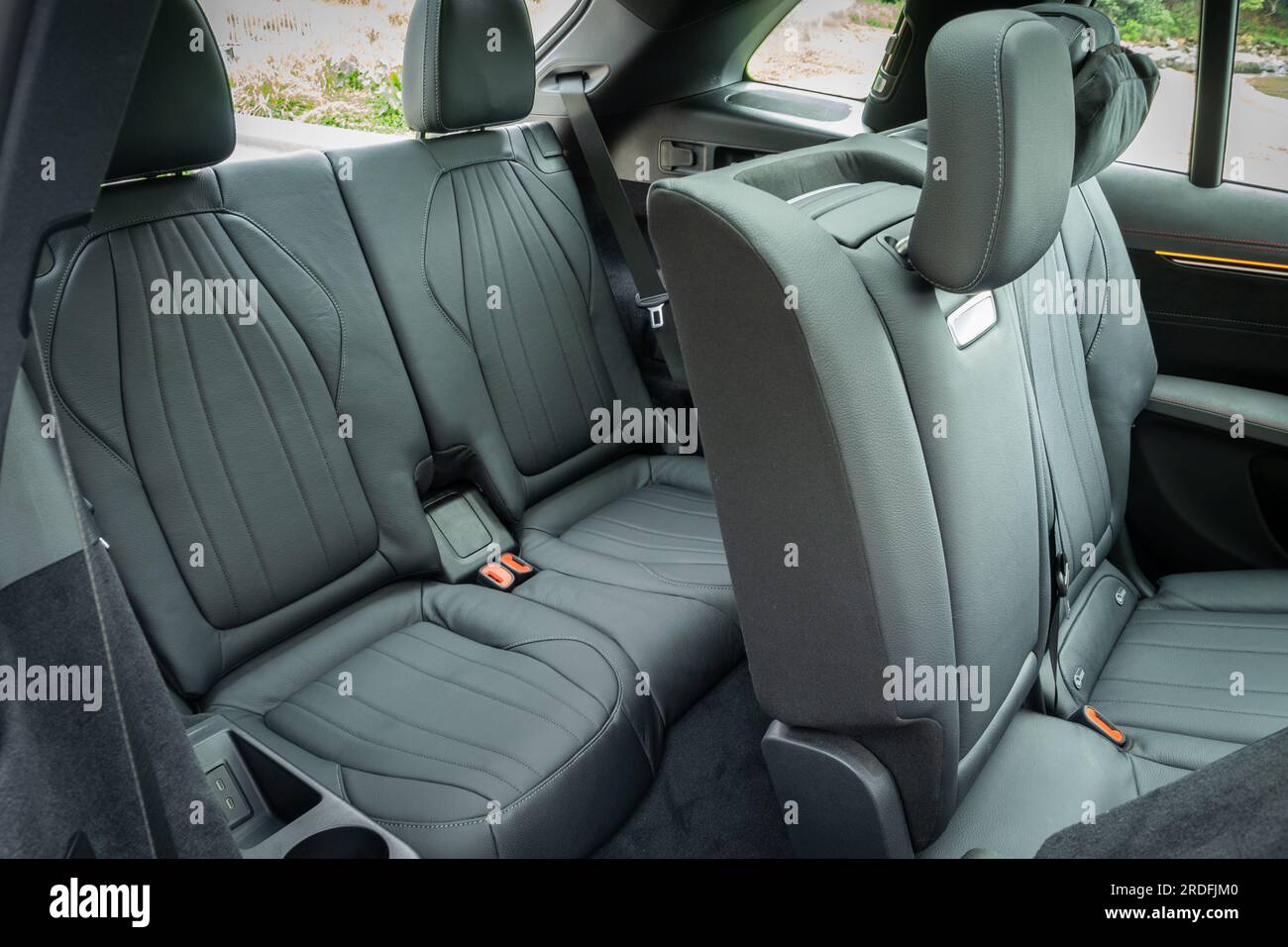 Hong Kong, Cina Jan 15 , 2023 : Mercedes-Benz GLS SUV 2023 Interior Jan 15 , 2023 a Hong Kong. Foto Stock