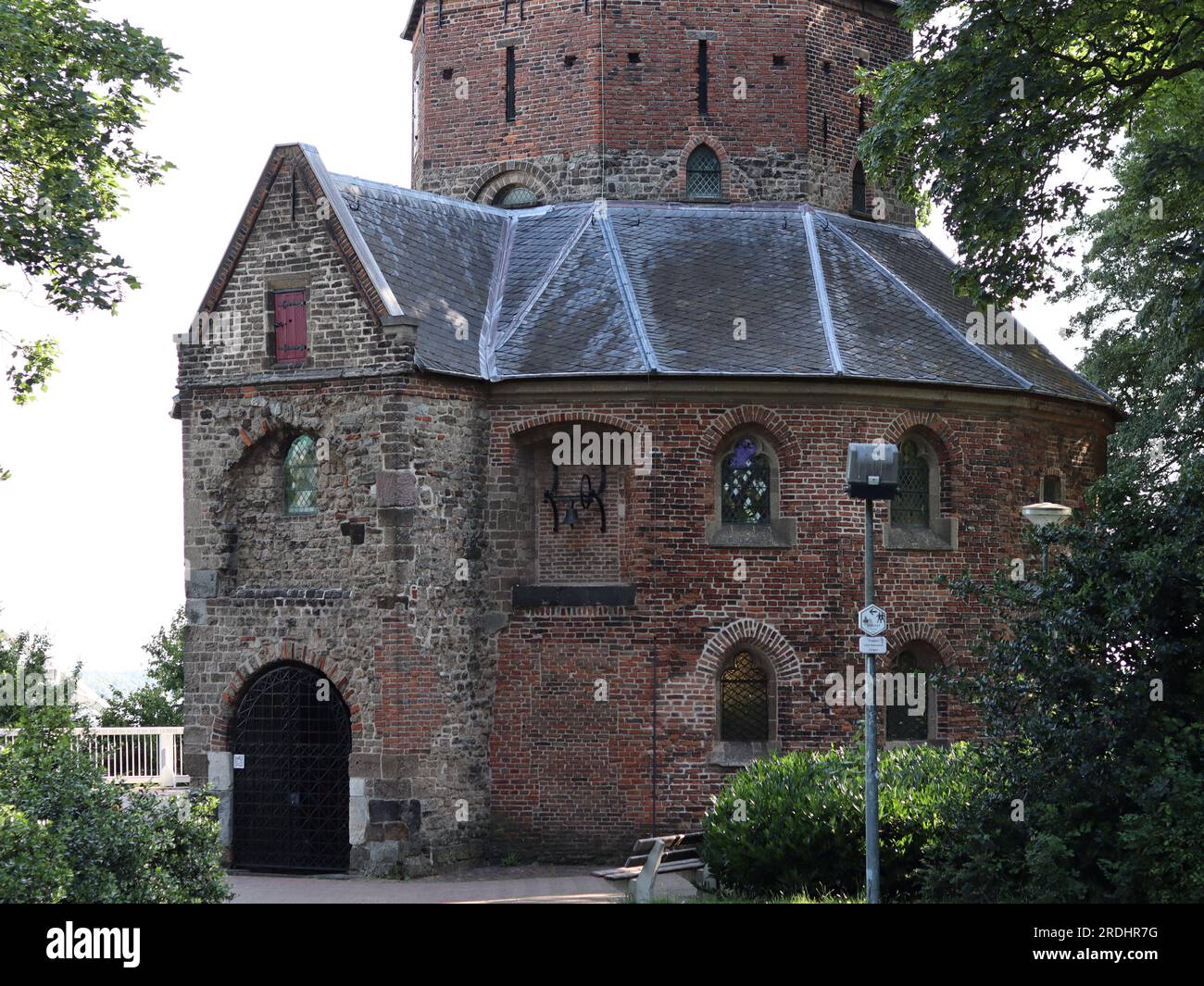 Sint-Nicolaaskapel (Chapelle Saint Nicolas) a Nijmegen, Paesi Bassi Foto Stock