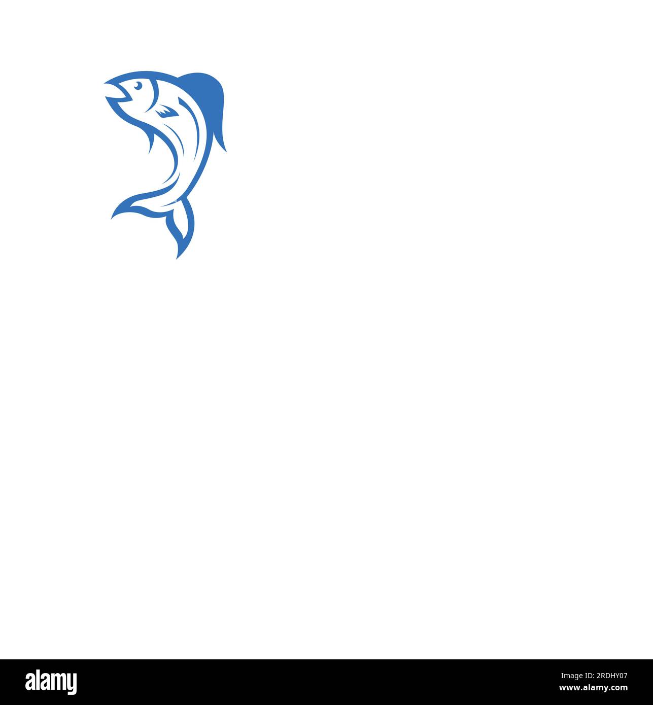 Logo pesce, fishinghook, olio di pesce e icona del ristorante di pesce. Con concetto di icona vettoriale Illustrazione Vettoriale