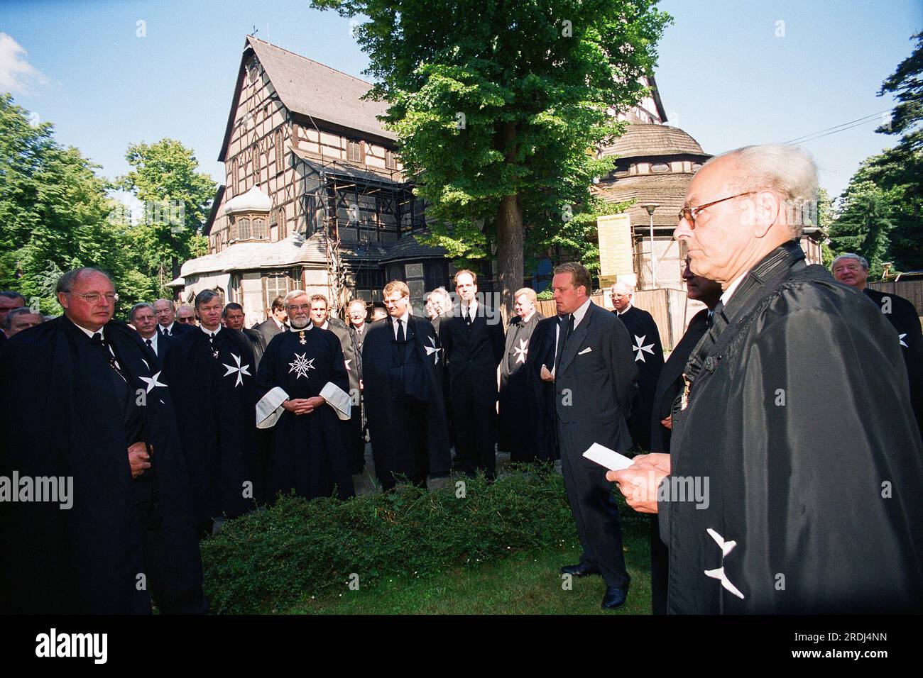 Chiesa evangelica della Pace, Swidnica, Polska, incontro dell'ordine dei Cavalieri di Malta, foto Kazimierz Jurewicz Foto Stock