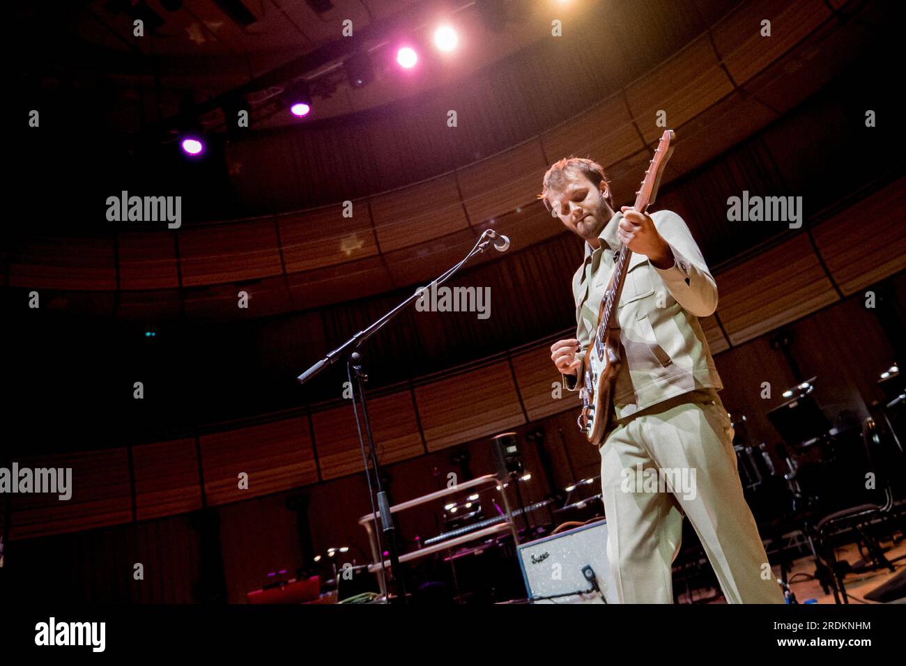 London, UK, 21/07/2023, 21.07.23 - Divorce Perform at Sage Gateshead, Supporting Self Esteem x Royal Northern Sinfonia, come parte di BBC Proms 2023 Credit: Thomas Jackson/Alamy Live News Foto Stock