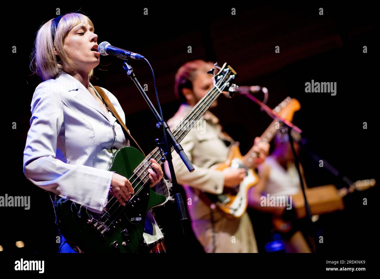 London, UK, 21/07/2023, 21.07.23 - Divorce Perform at Sage Gateshead, Supporting Self Esteem x Royal Northern Sinfonia, come parte di BBC Proms 2023 Credit: Thomas Jackson/Alamy Live News Foto Stock