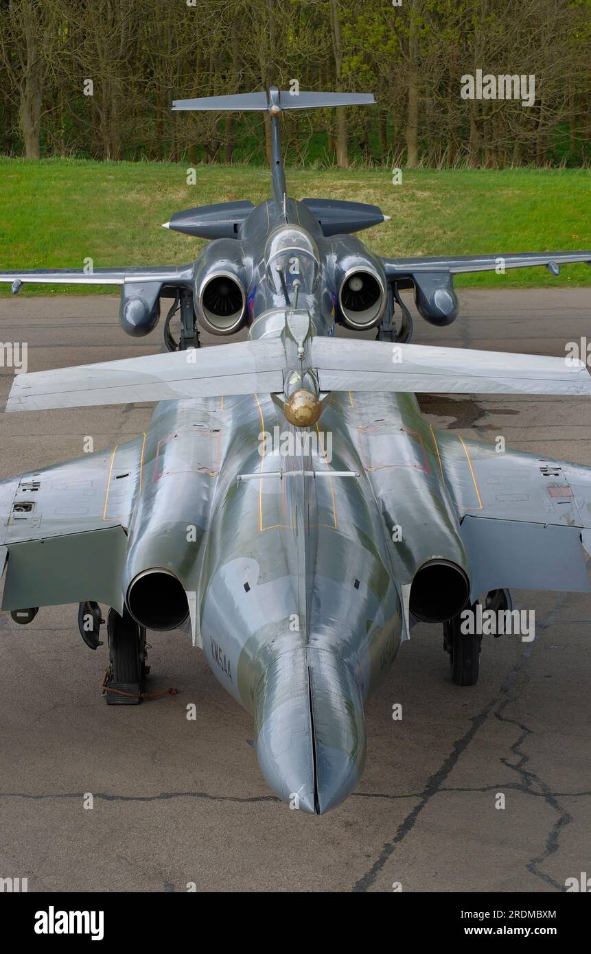 Blackburn Buccaneer S2B, XW544 e XX894, Bruntingthorpe, Inghilterra, Foto Stock