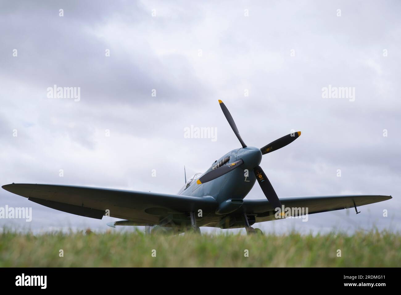 Vickers Supermarine Spitfire, PR XI, PL983, `L`, G-PRXI, Flying Legends 2023, Church Fenton, Inghilterra, Foto Stock