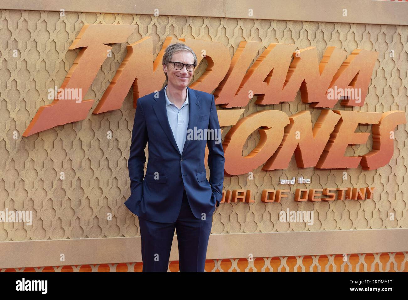 Londra, Regno Unito. 26 giugno 2023. Stephen Merchant partecipa all'Indiana Jones e al Dial of Destiny UK Premiere Arrivals al Cineworld, Leicester Square a Londra, Inghilterra. Crediti: S.A.M./Alamy Live News Foto Stock