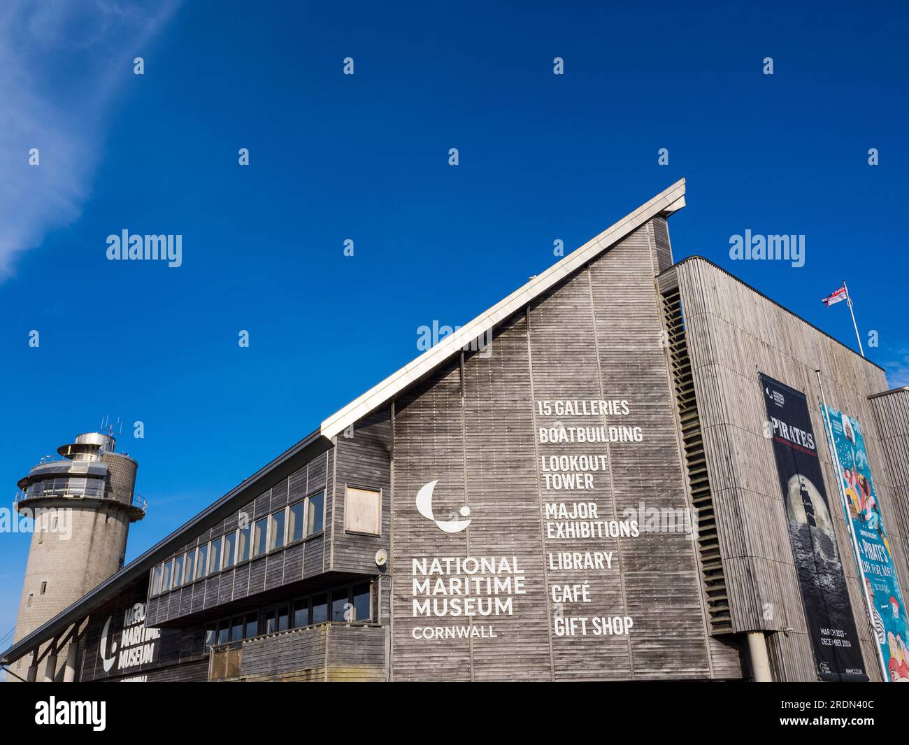 National Maritime Museum, Extra, Discovery Quay, Falmouth, Cornovaglia, Inghilterra, Regno Unito, Regno Unito. Foto Stock