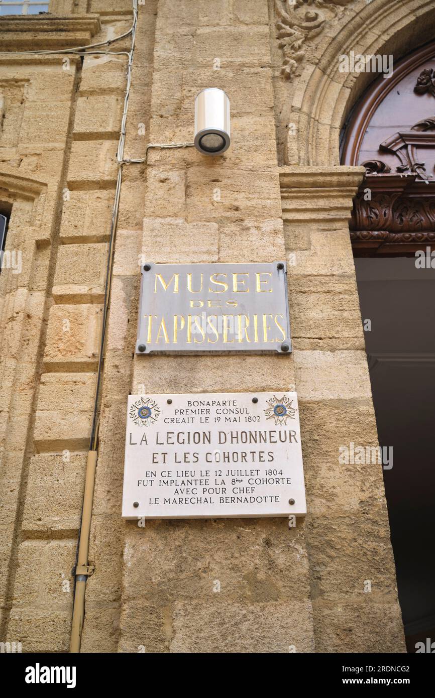 Musee des Tapisseries Aix en Provence Francia Foto Stock