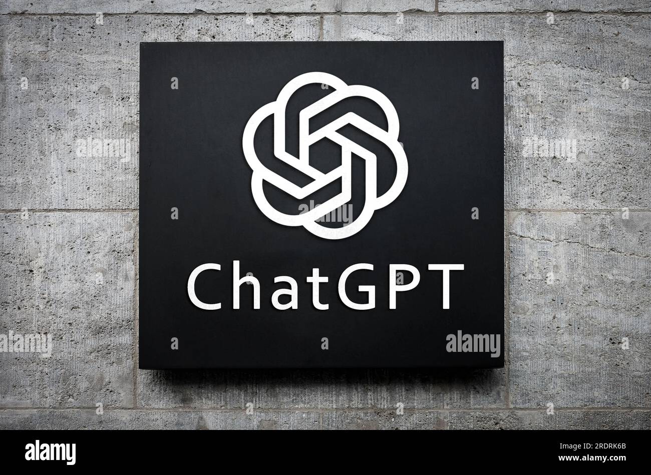 ChatGPT Company - tecnologia di intelligenza artificiale Foto Stock