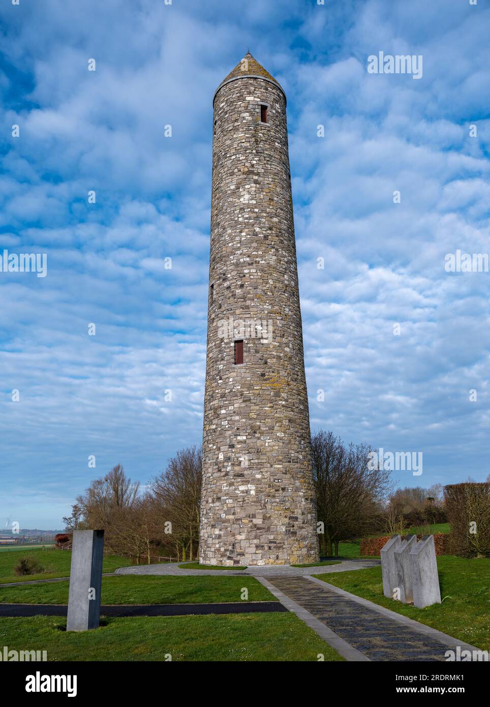 Island of Ireland Peace Park, Messines, Ypres, Belgio Foto Stock