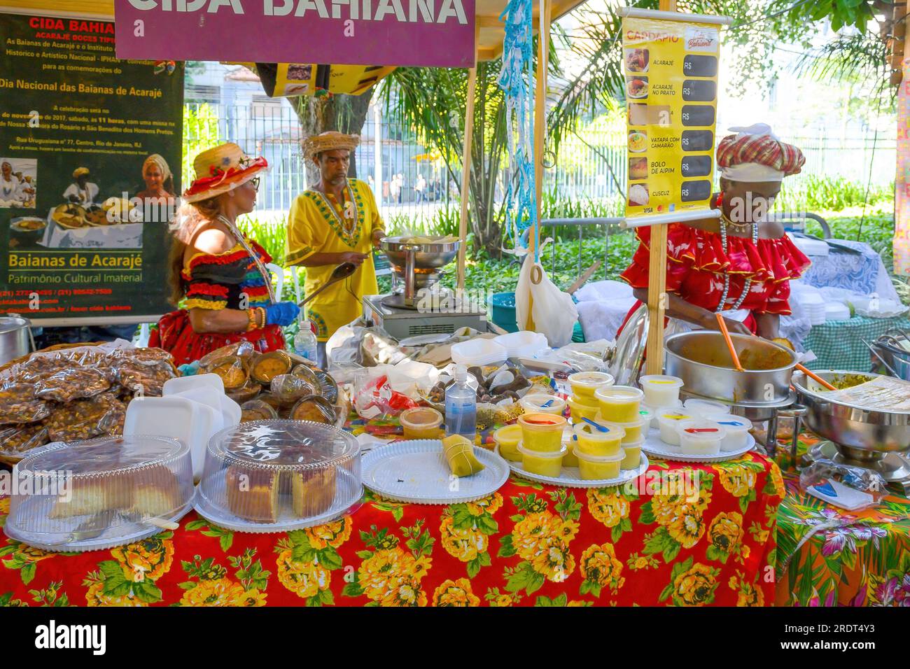 Niteroi, Festival di giugno o Festa Junina, Stato di Rio de Janeiro, Brasile Foto Stock