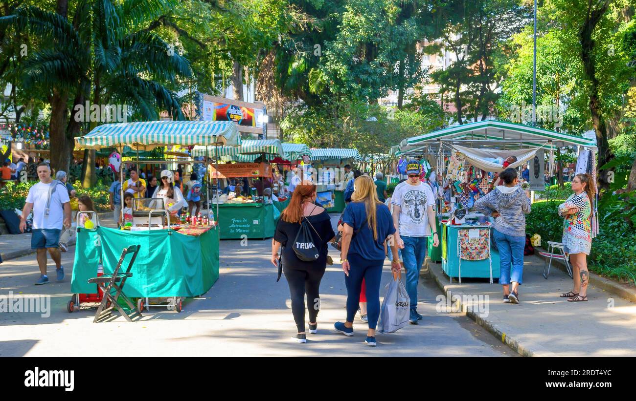 Niteroi, Festival di giugno o Festa Junina, Stato di Rio de Janeiro, Brasile Foto Stock