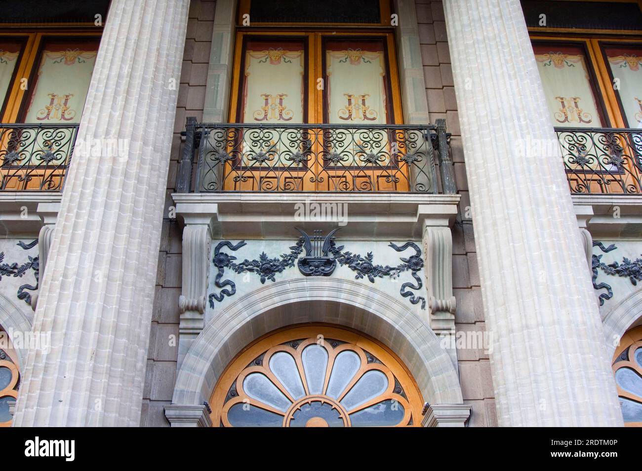 Teatro Juarez, Teatro, Guanajuato, provincia di Guanajuato, Messico Foto Stock