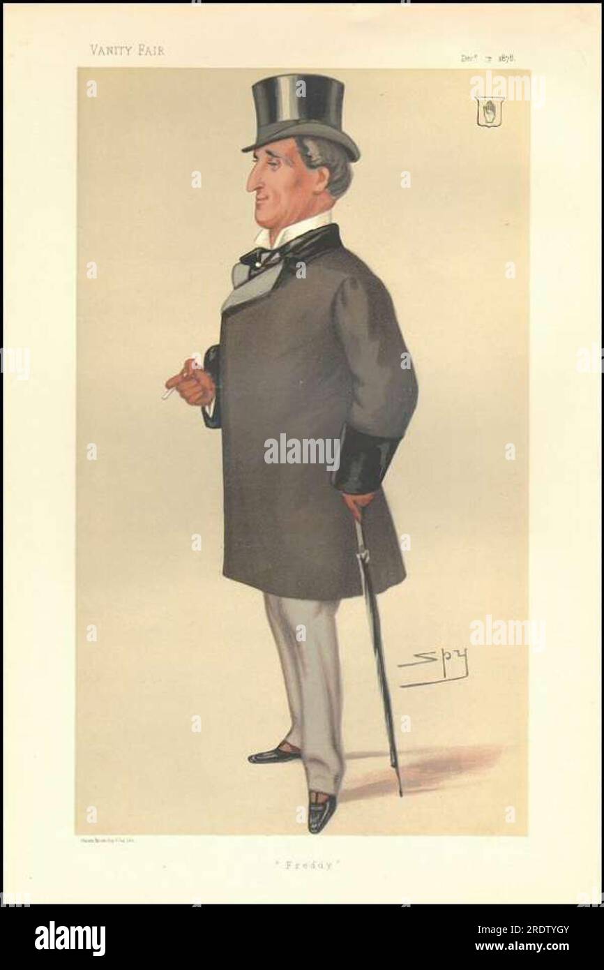 Freddy 7 dicembre 1878 di Leslie Ward Foto Stock