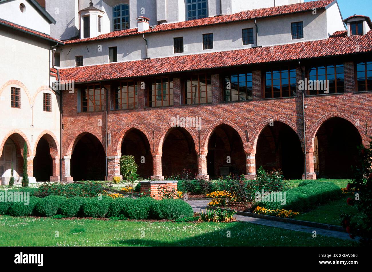 Cattedrale, Novara, Piemonte, Italia Foto Stock