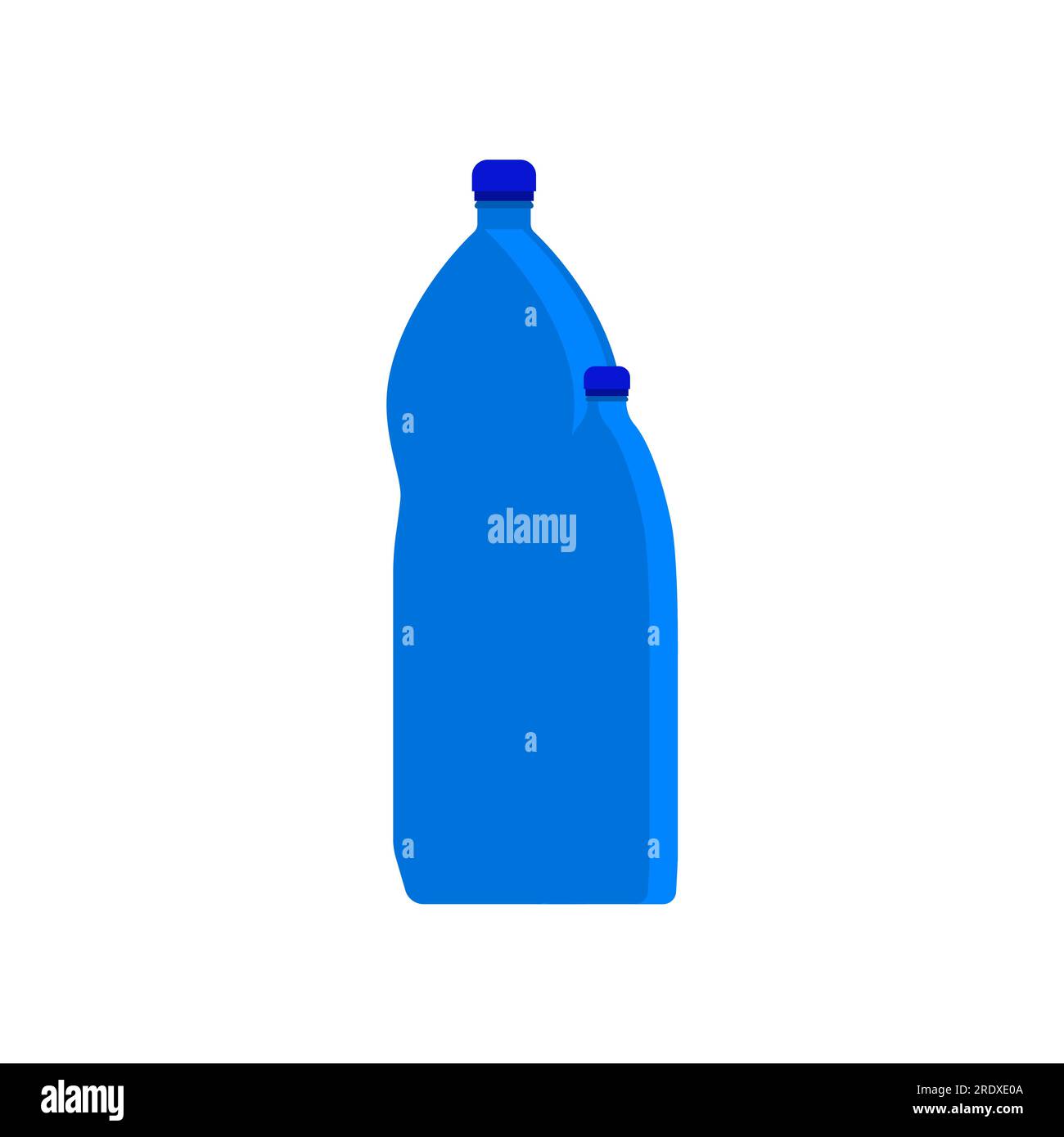 Bottiglie di plastica usate Immagini Vettoriali Stock - Alamy