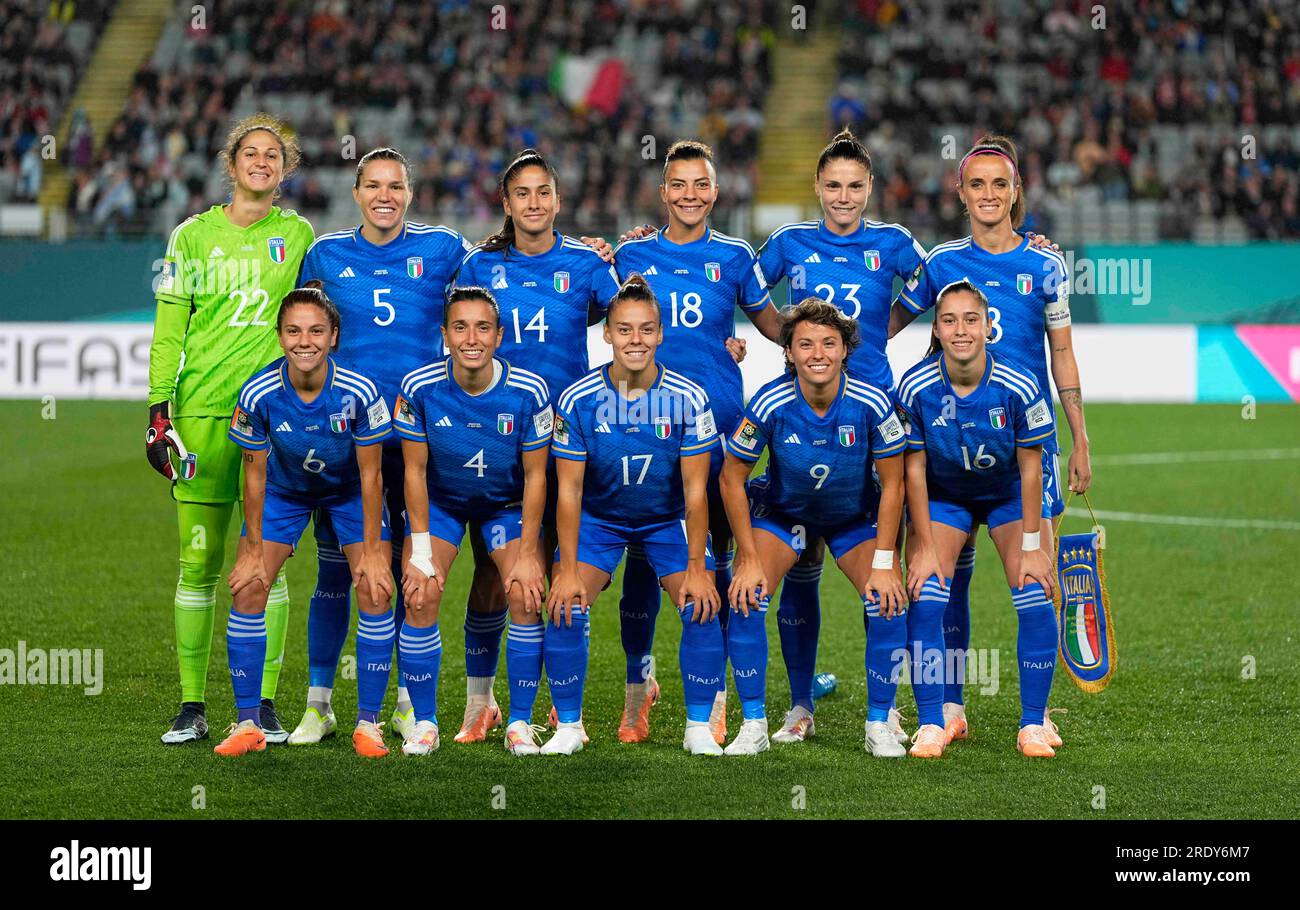 Eden Park, Auckland, nuova Zelanda. 24 luglio 2023. Italia contro Argentina, a Eden Park, Auckland, nuova Zelanda. Kim Price/CSM/Alamy Live News Foto Stock