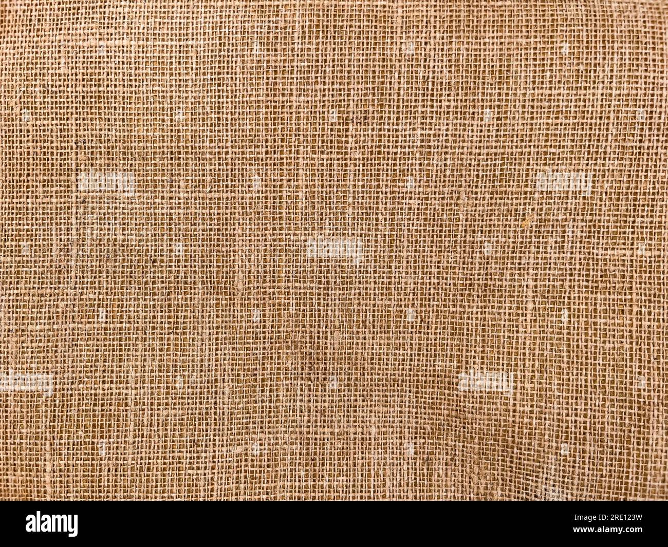 Motivo del rivestimento in juta sintetica intrecciata come sfondo e texture Foto Stock
