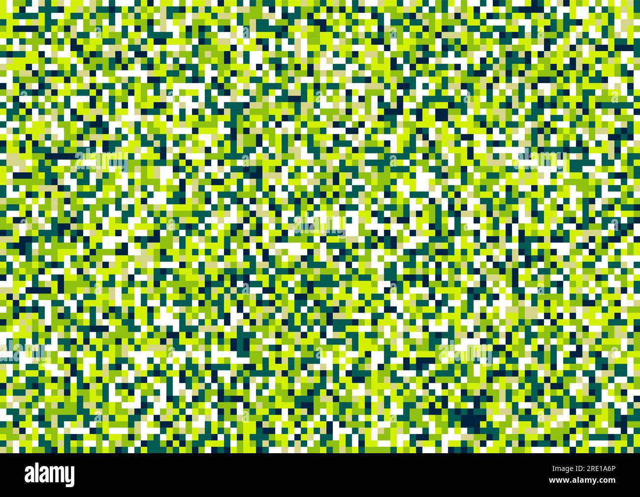 Sfondo astratto con disegno di pattern pixel Illustrazione Vettoriale