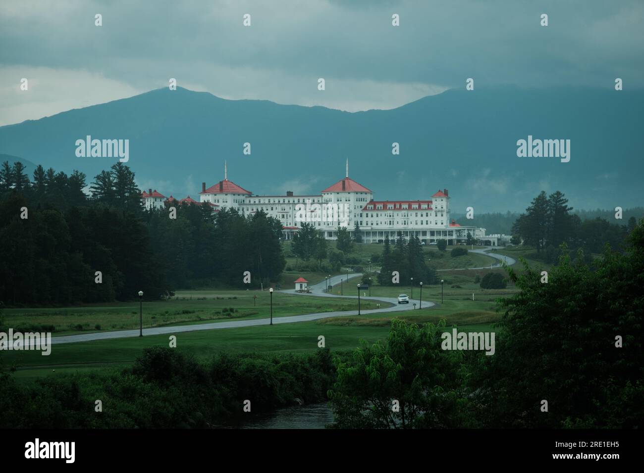 Il Mount Washington Hotel a Bretton Woods, New Hampshire Foto Stock