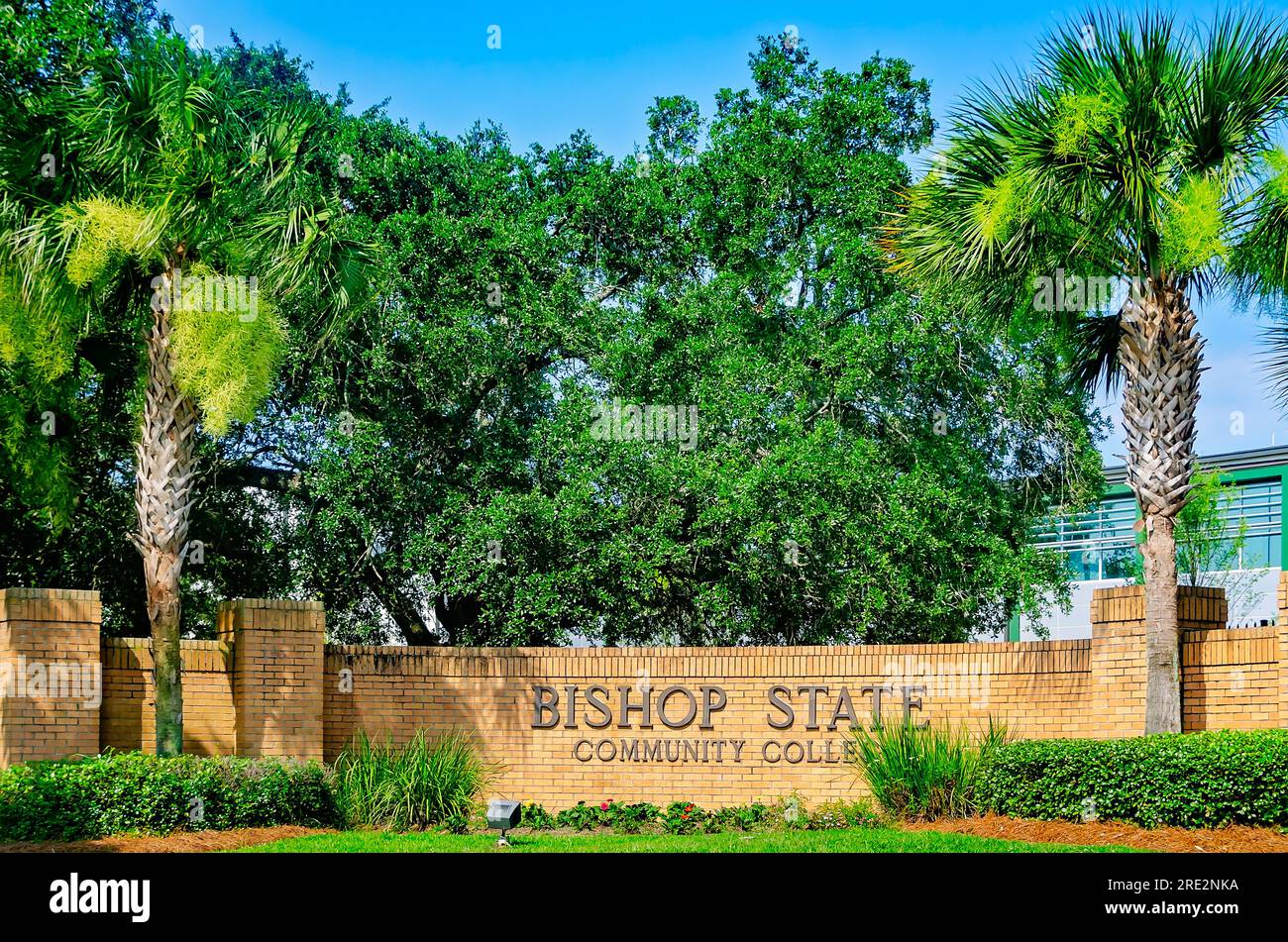 Il Bishop State Community College è raffigurato il 27 giugno 2023 a Mobile, Alabama. Il Bishop State Community College è stato fondato nel 1927. Foto Stock