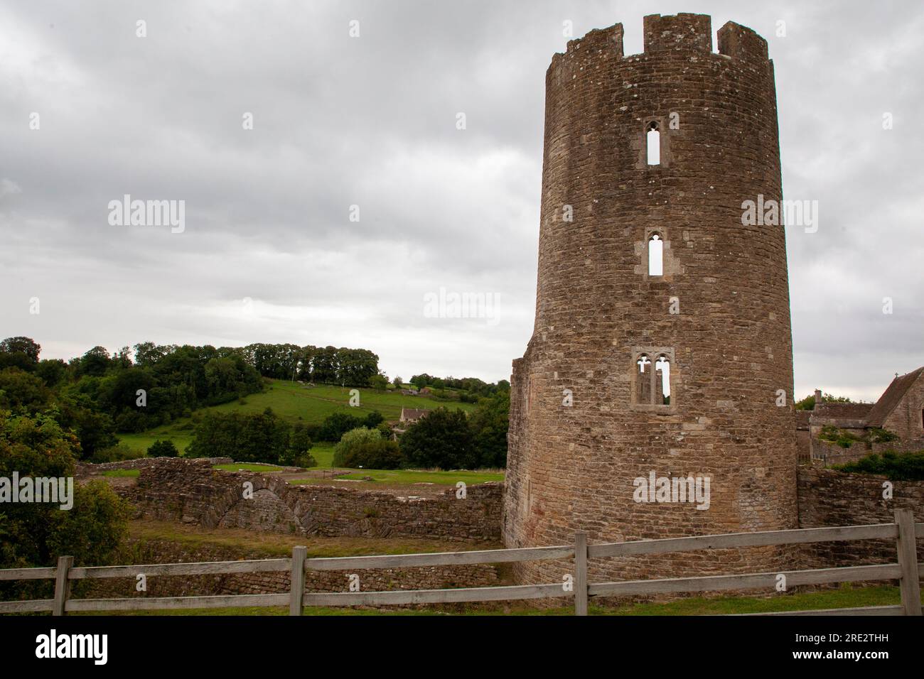 Farleigh Hungerford Castle Foto Stock