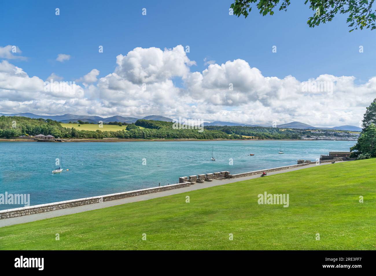 Plas Newydd Country House and Gardens Foto Stock