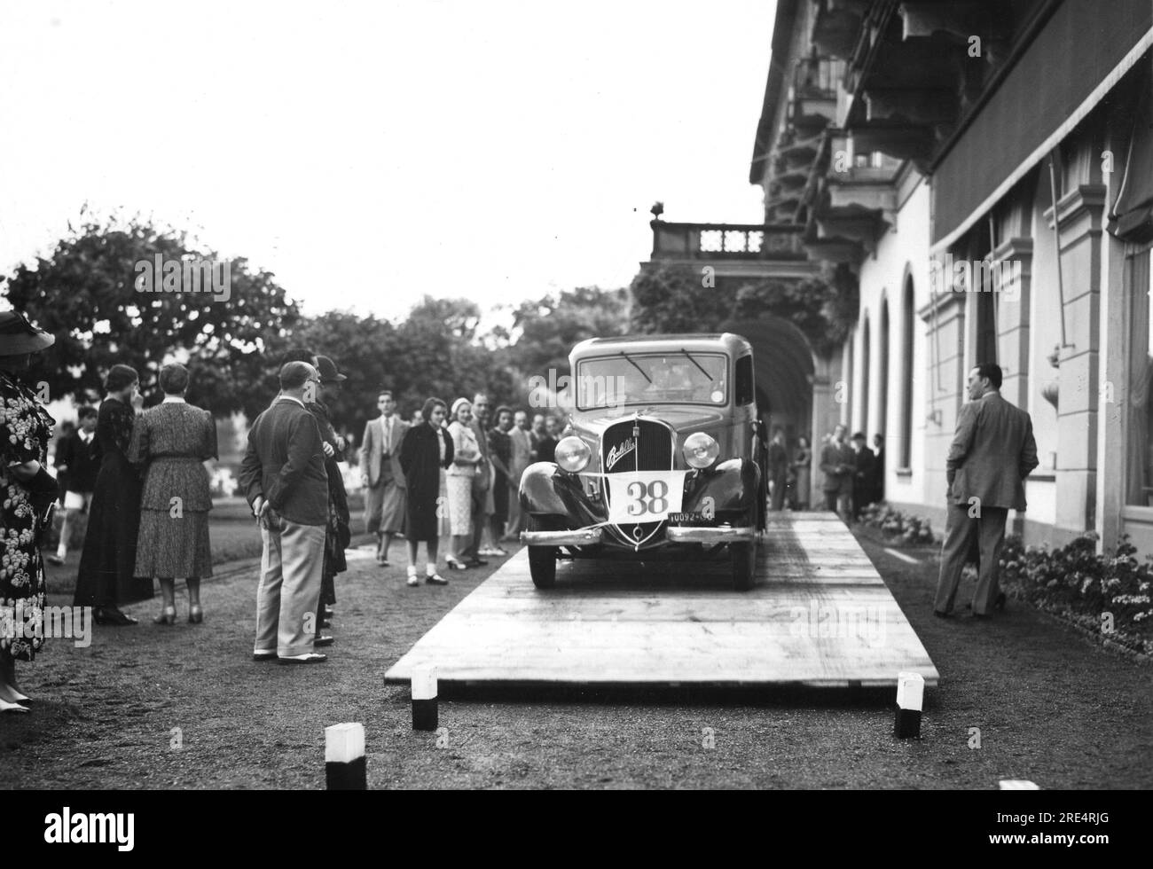 Cernobbio - Concorso d'eleganza automobili Villa d'Este11 giugno 1939 Foto Stock