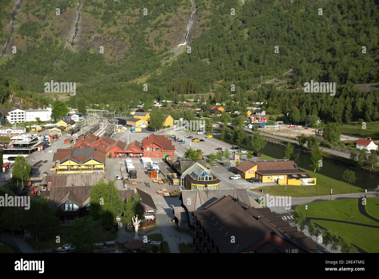 Crociera sul Sognefjord, Flam, Norvegia Foto Stock