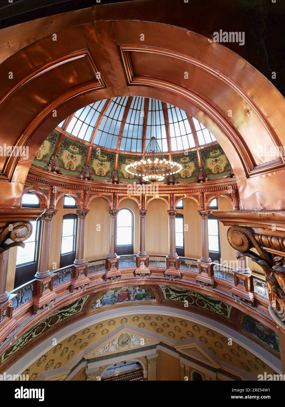 Topeka, Kansas - 22 luglio 2023: Campidoglio a Topeka, Kansas Foto Stock