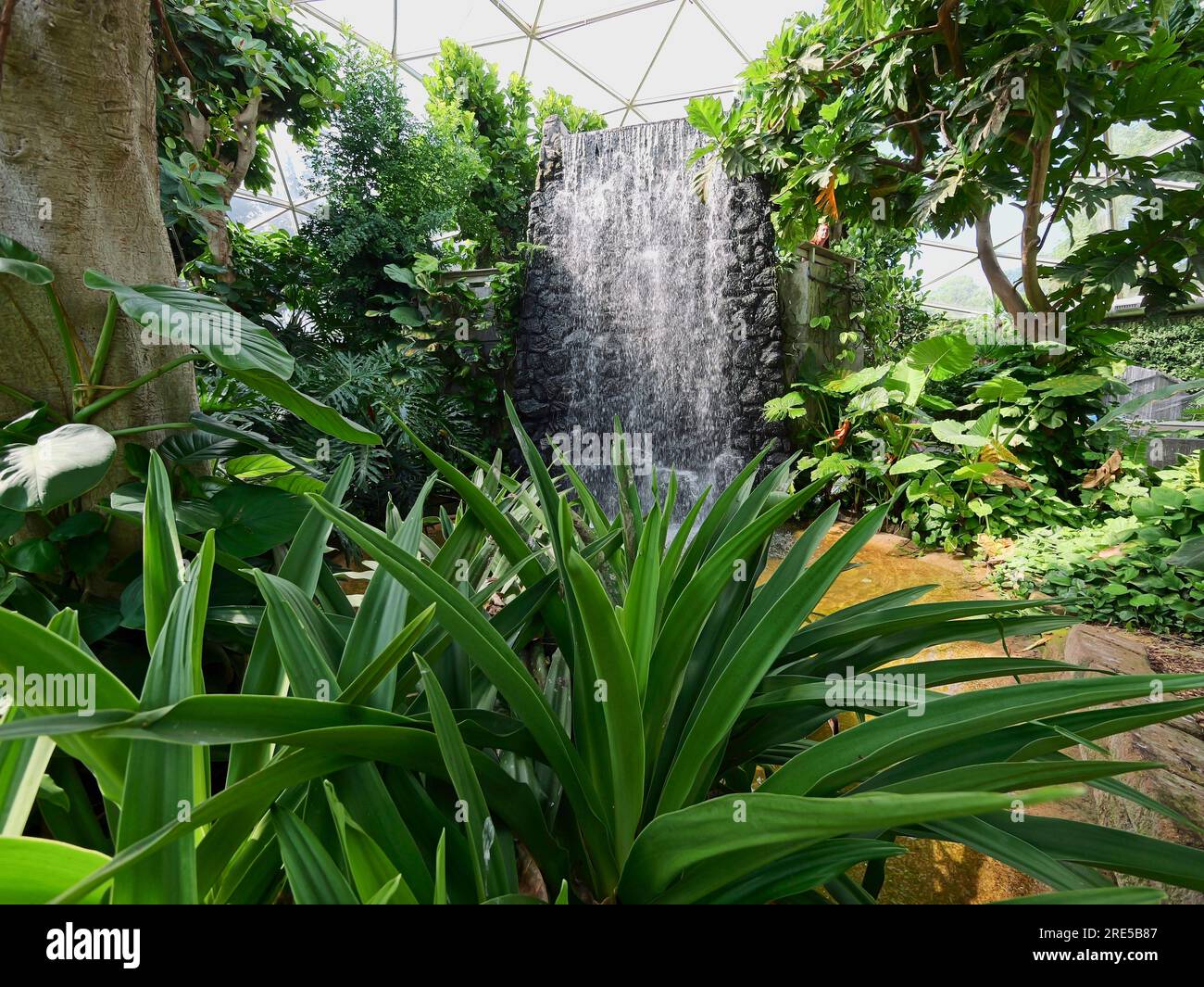 Topeka, Kansas - 22 luglio 2023: Edificio tropicale presso lo zoo di Topeka Foto Stock