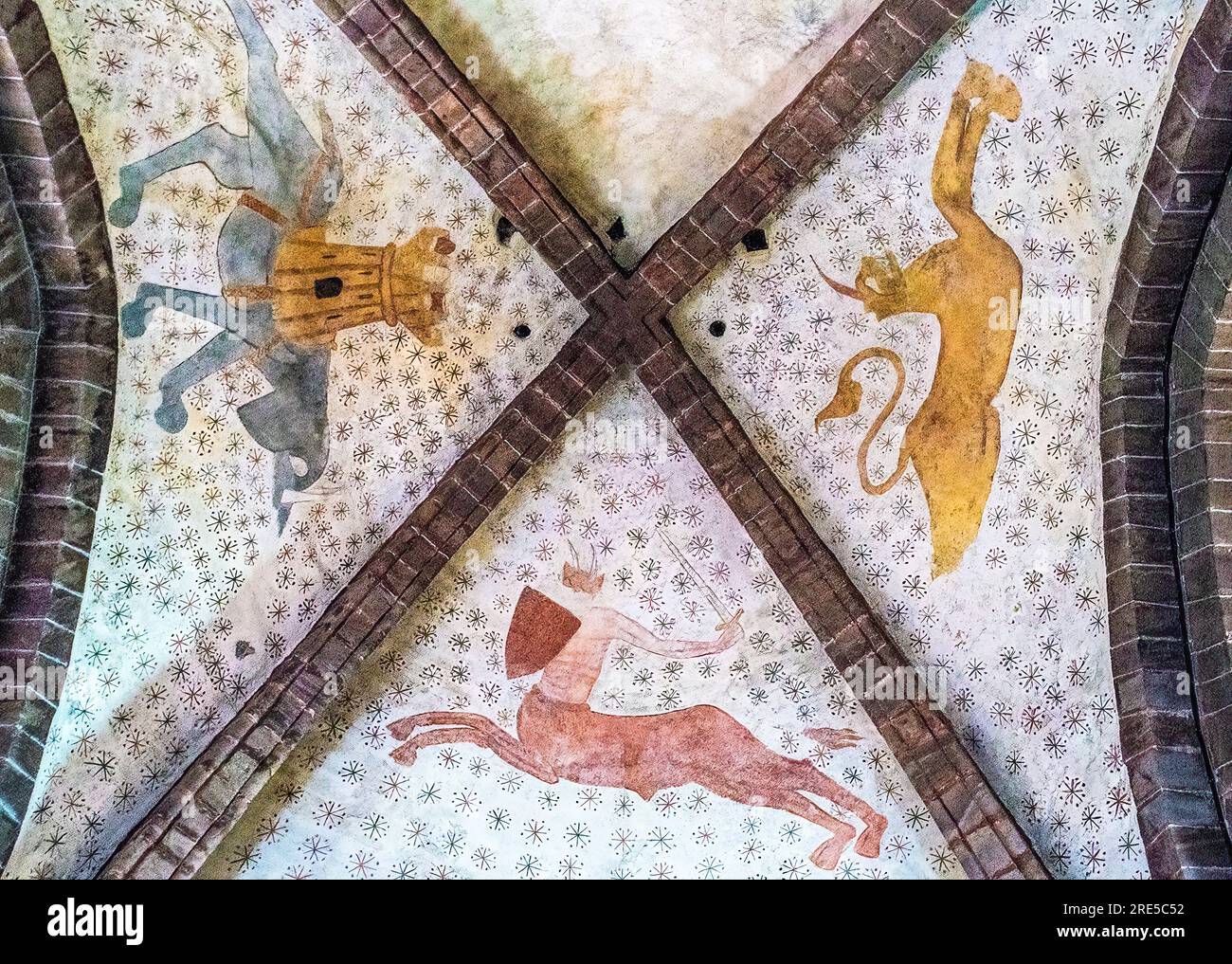 Bestie mitiche Foto Stock