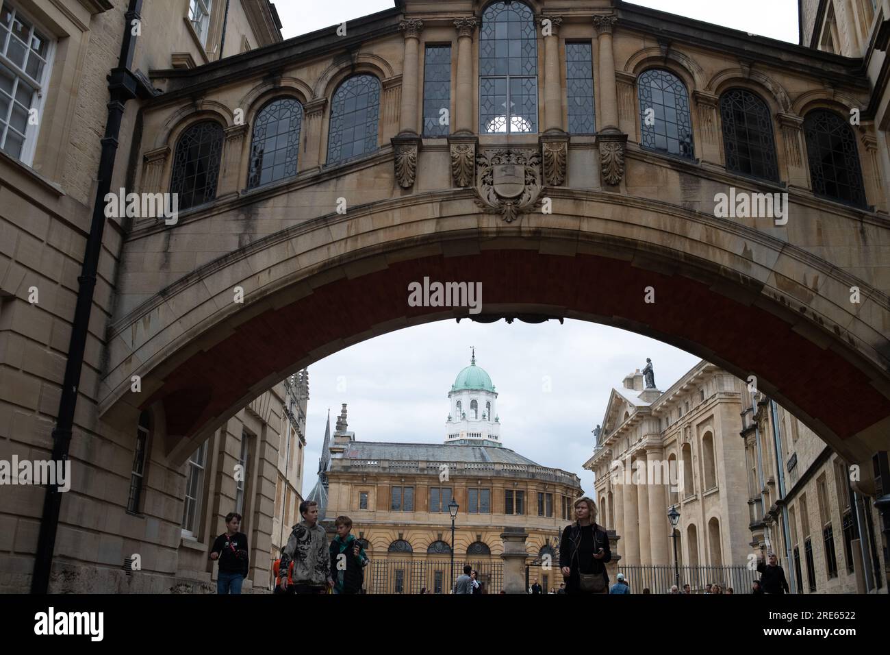 Ponte dei Sospiri, Oxford, Oxford City Foto Stock