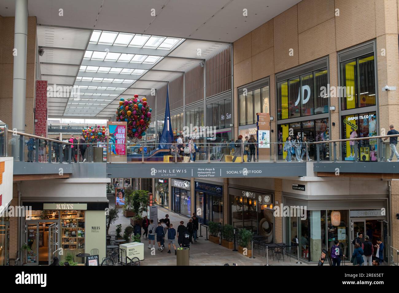 Oxford, Westgate Shopping Centre Foto Stock