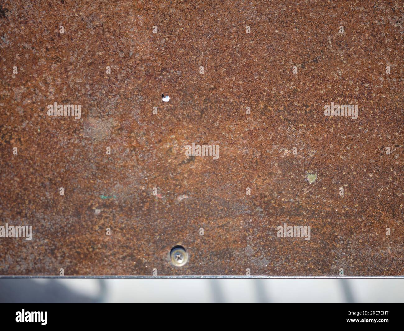 Struttura astratta di fondo in metallo arrugginito . Foto Stock