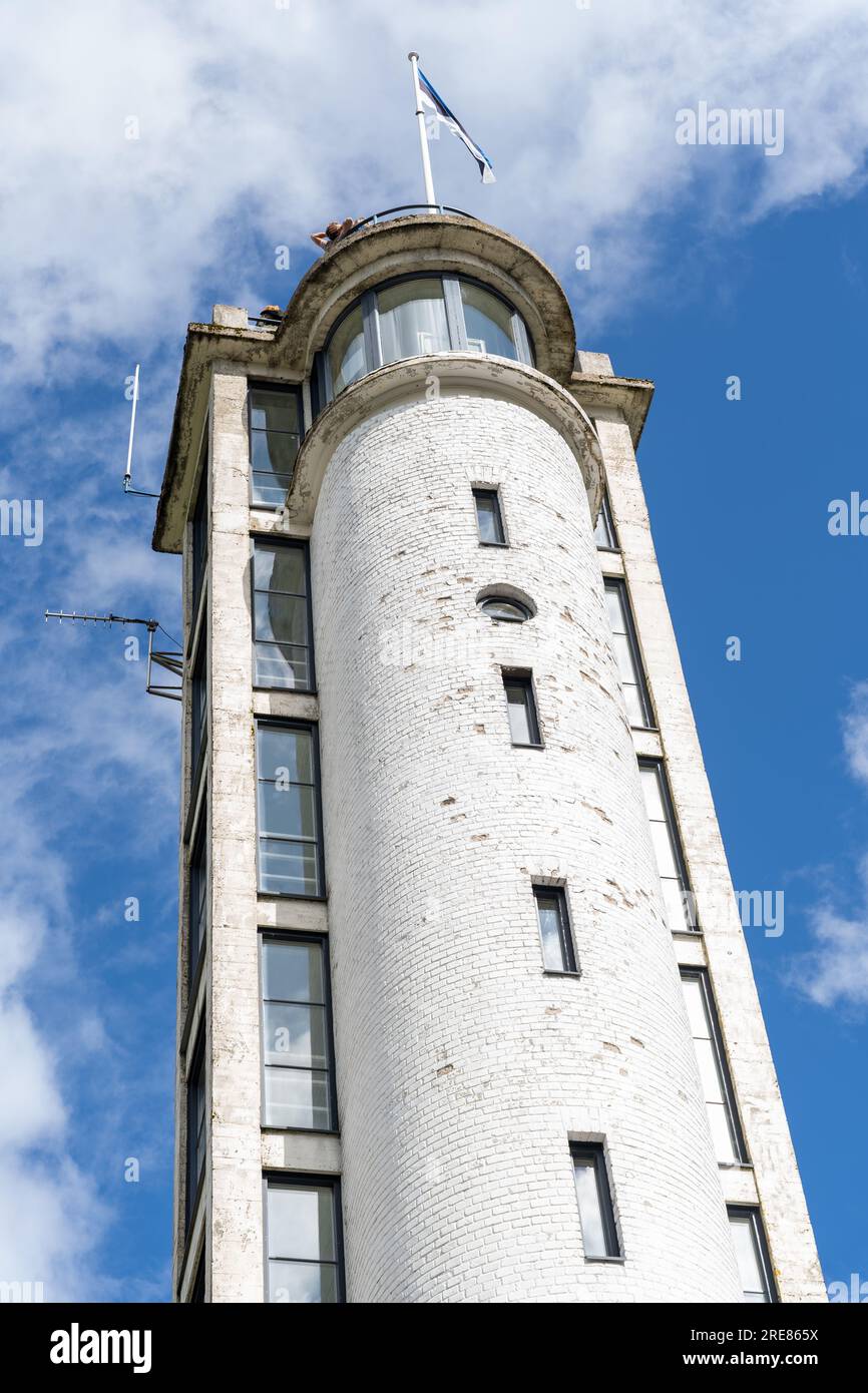 Torre di osservazione Suure Munamae in Estonia Foto Stock