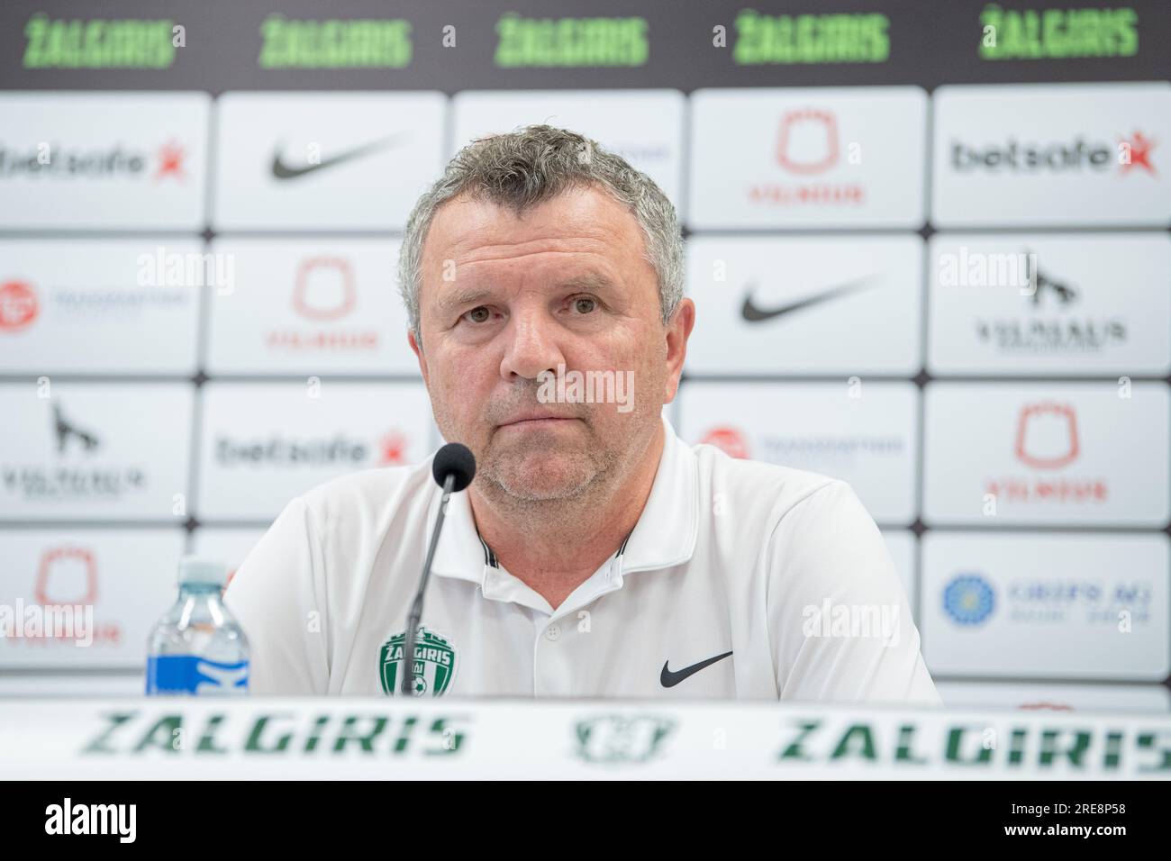 2023-07-24. Vladimir Cheburin - Coach Vinius Zalgiris, Lituania. Foto Stock