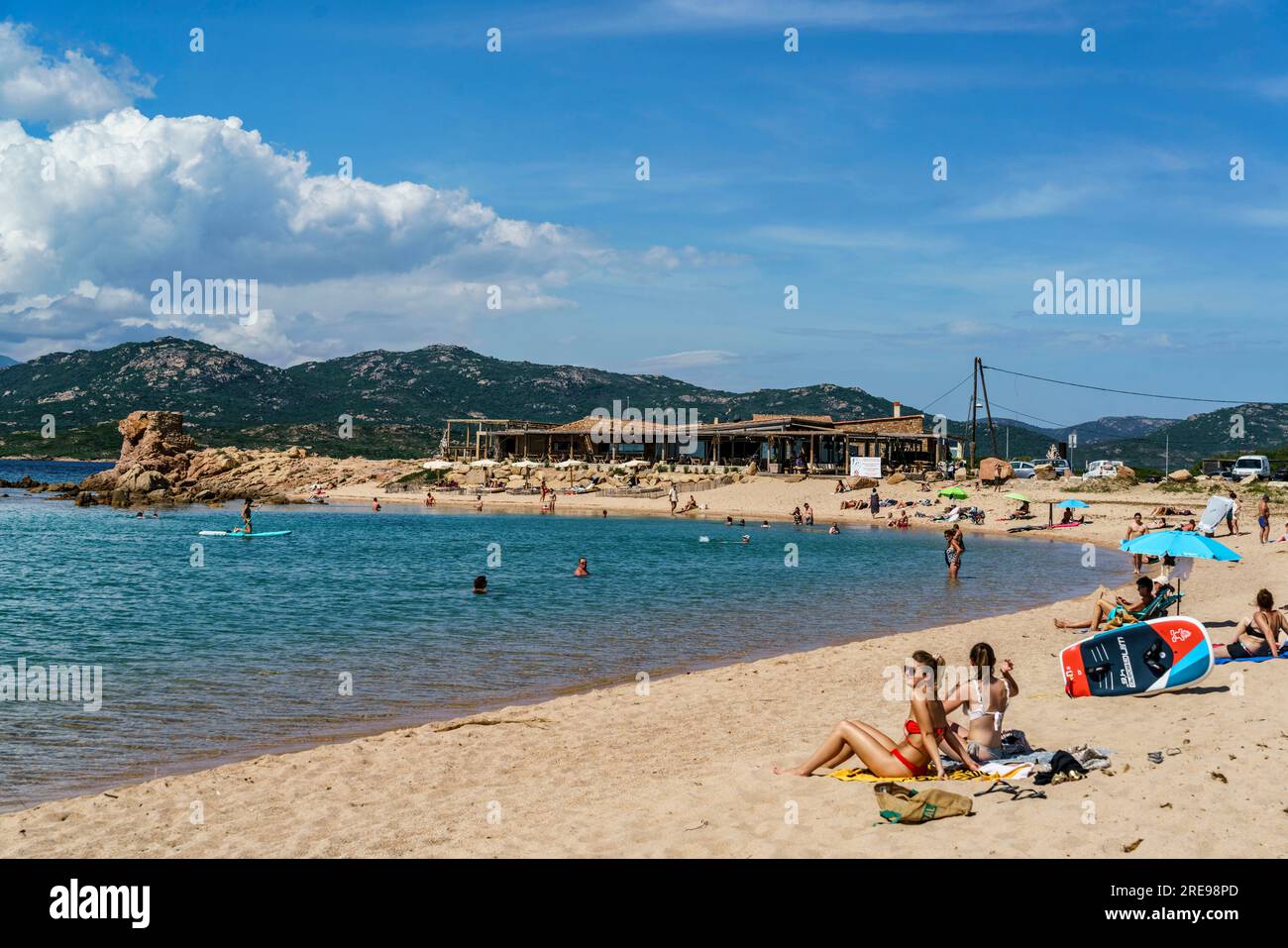 Plage de la Tonnara, Strand, Beach, Korsika, Frankreich, Europa Foto Stock