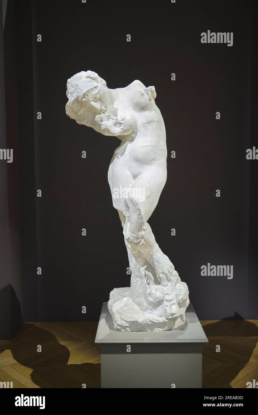 La Voix Intererieure di Auguste Rodin Musée des Beaux Arts a Marsiglia in Francia Foto Stock