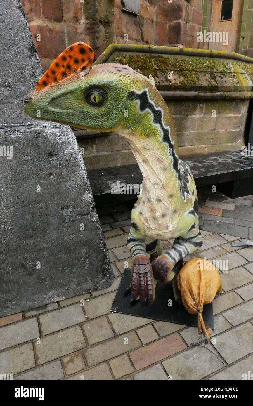 Derby Dinosaurs - Cathedral Quarter 2023 Foto Stock