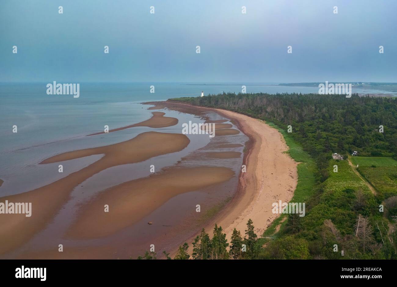 Cape Jourimain National Wildlife area Foto Stock