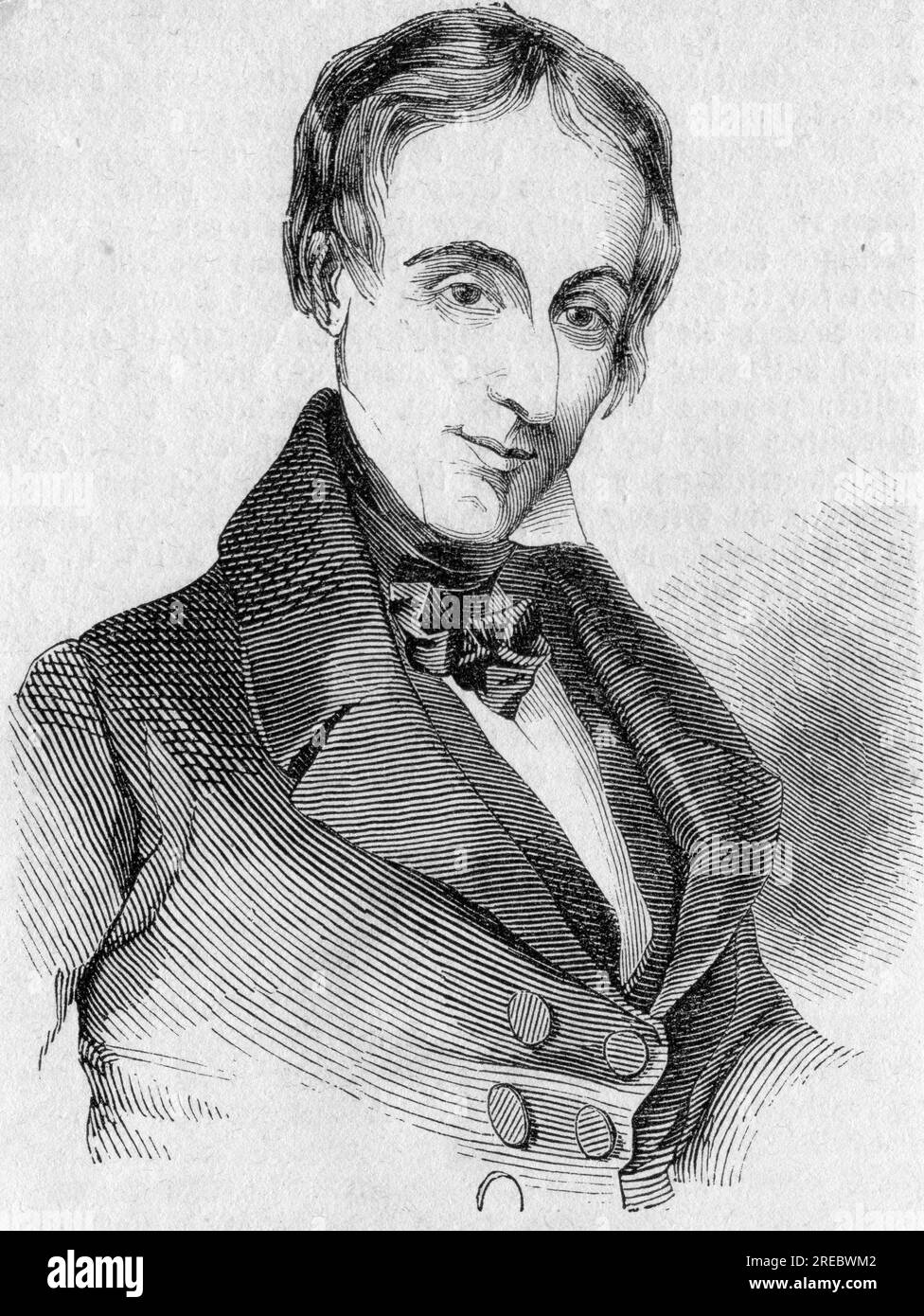 Tyler, John, 29.3.1790 - 18.1,1862, politico americano (Democratici), IL COPYRIGHT DELL'ARTISTA NON DEVE ESSERE AUTORIZZATO Foto Stock