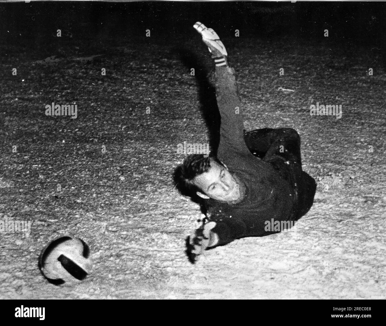 Weigang, Horst, * 30.9,1940, atleta tedesco (calciatore), ULTERIORI-DIRITTI-CLEARANCE-INFO-NOT-AVAILABLE Foto Stock