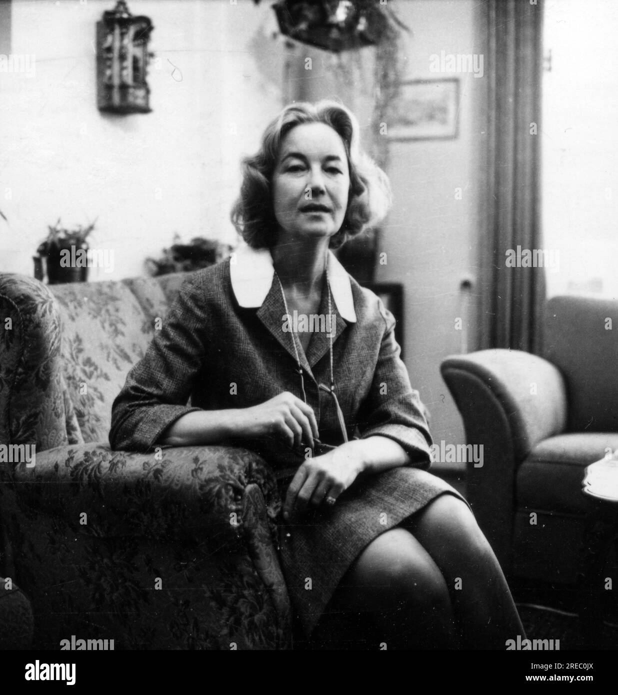 Weigt, Erika, donna d'affari tedesca (scuola modello), circa 1970, ADDITIONAL-RIGHTS-CLEARANCE-INFO-NOT-AVAILABLE Foto Stock