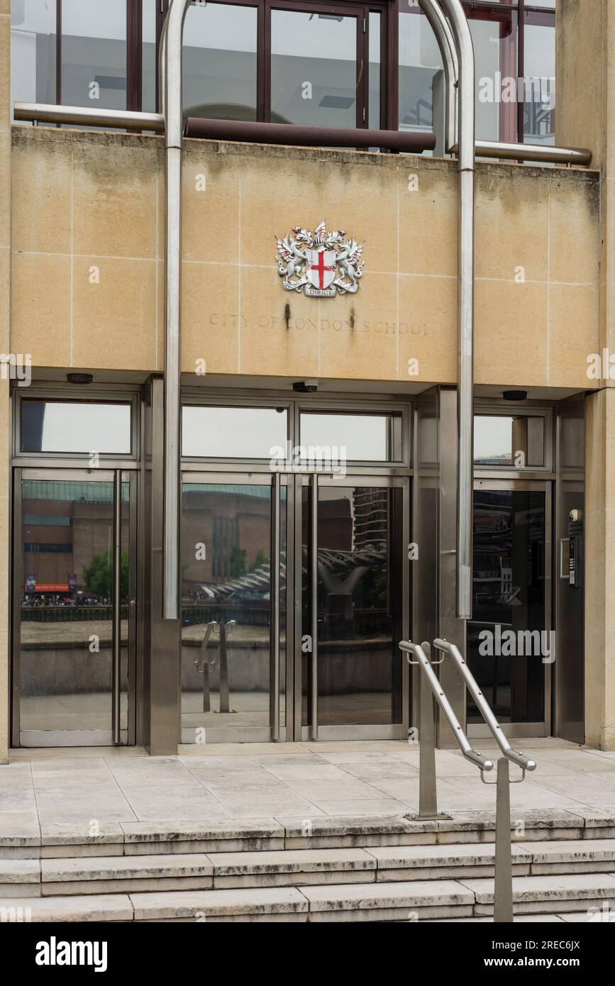 City of London School di Londra, Regno Unito Foto Stock