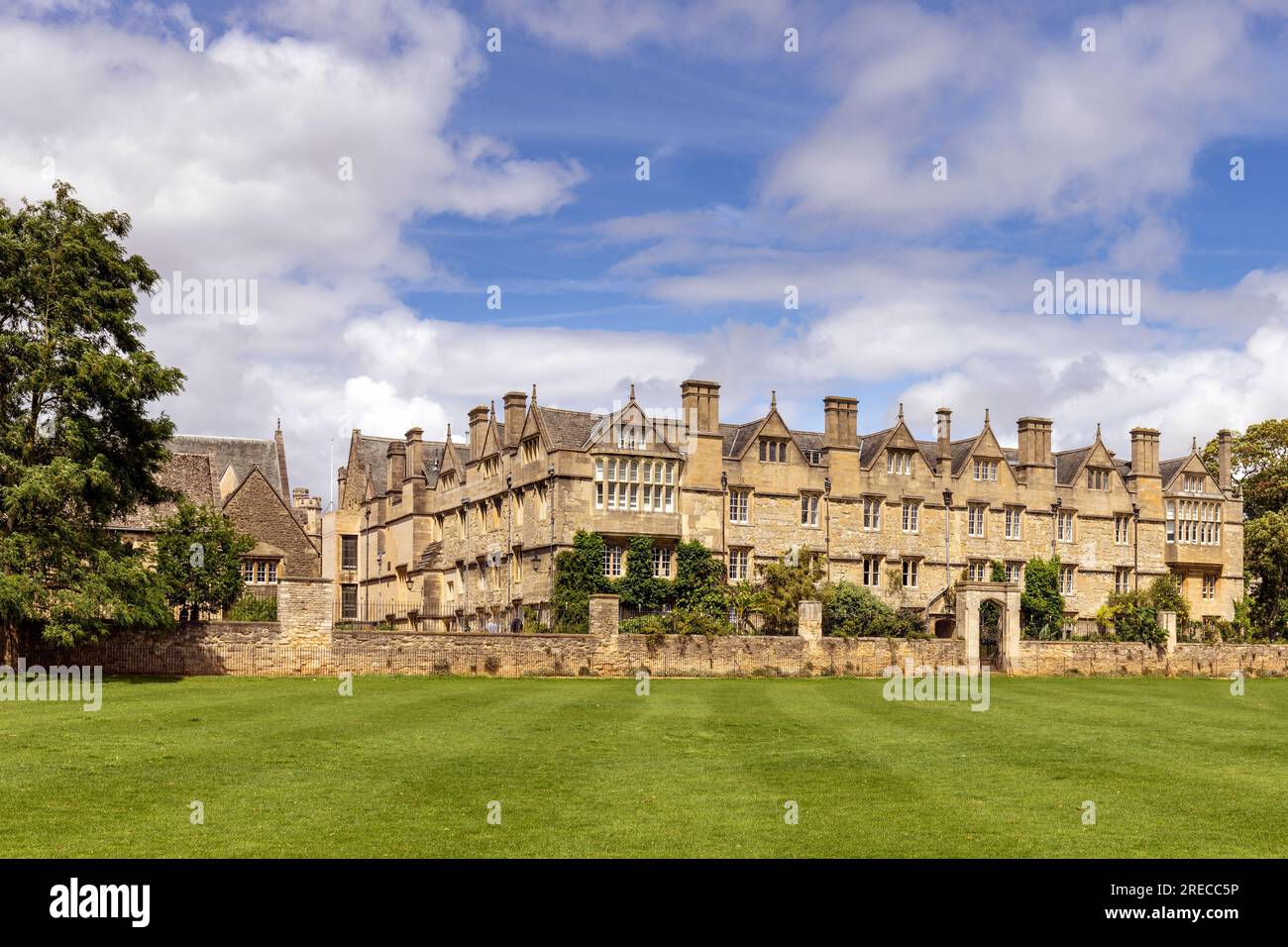 Merton College. Università di Oxford, Oxford, Oxfordshire, Inghilterra Foto Stock