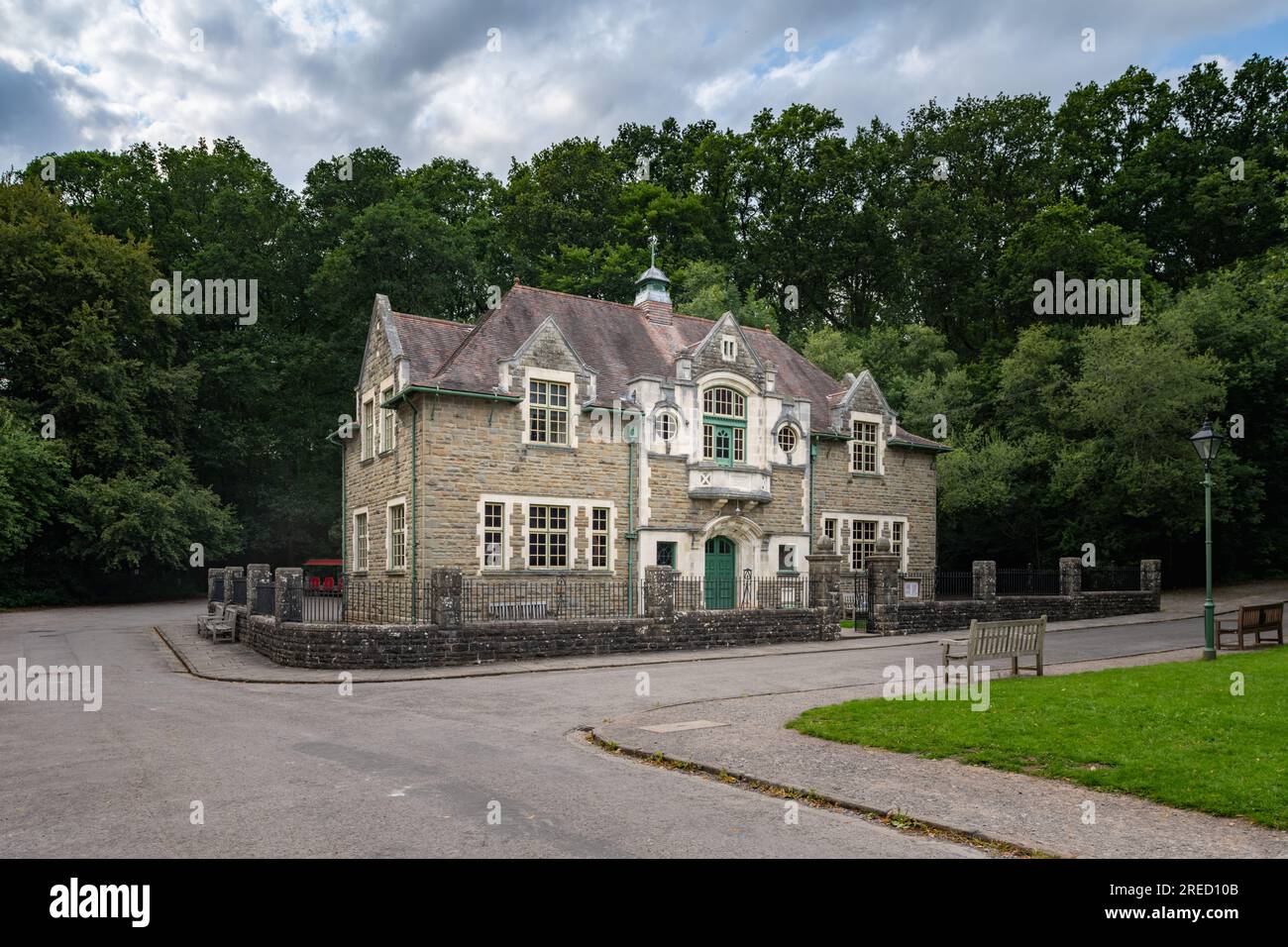 Oakdale Womens' Institute, St. Fagans National Museum of History, Cardiff, Galles, Regno Unito Foto Stock