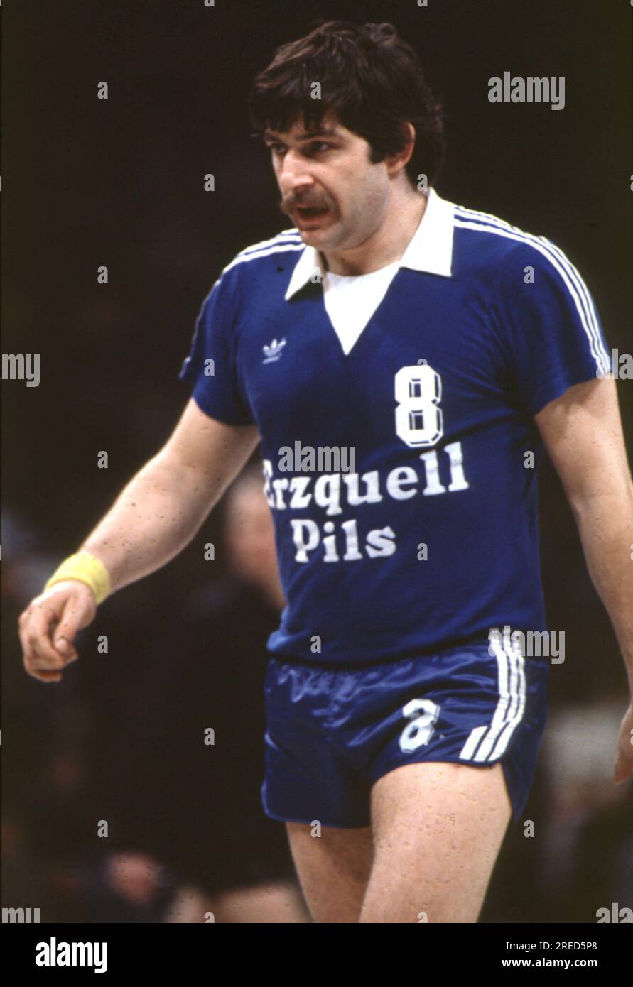 VFL Gummersbach stagione 1979/80. Klaus Westebbe 01.12.1979 [traduzione automatizzata] Foto Stock