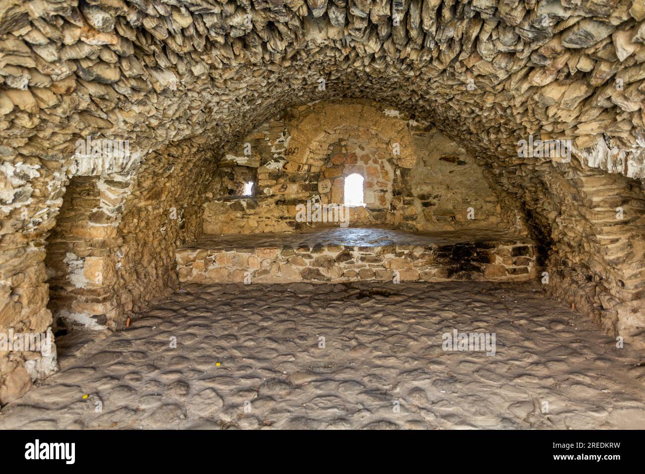 Casemato della fortezza di Kalaja a Prizren, Kosovo Foto Stock