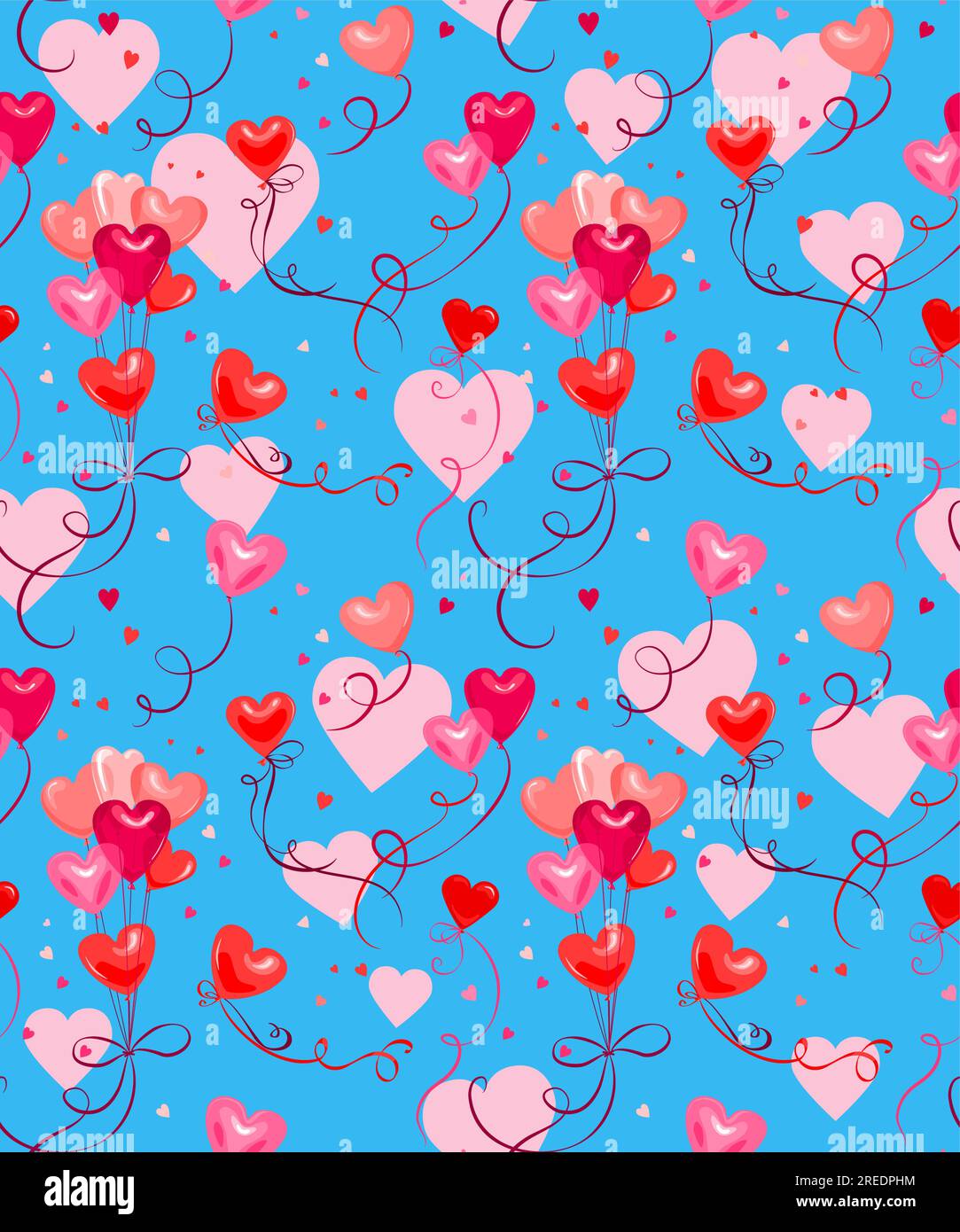 Sfondo delle bollature senza giunzioni blu Illustrazione Vettoriale