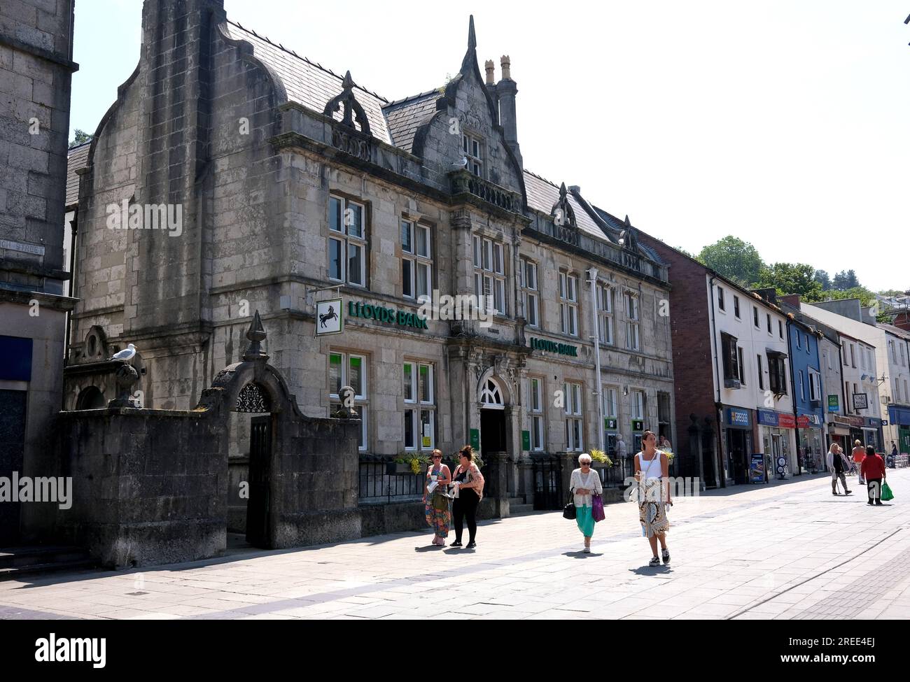 Bangor City, Gwynedd; Galles del Nord; Galles; Galles; Galles; Regno Unito; Regno Unito Foto Stock